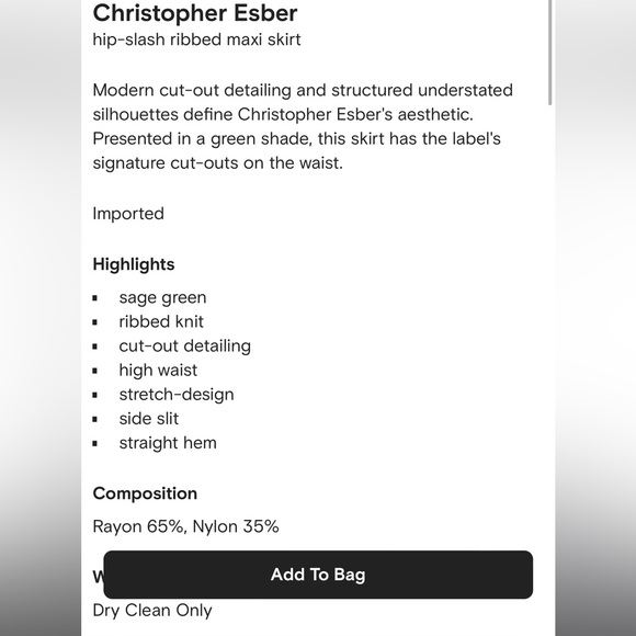 Christopher Esber Set - NWT - Picture 9 of 10
